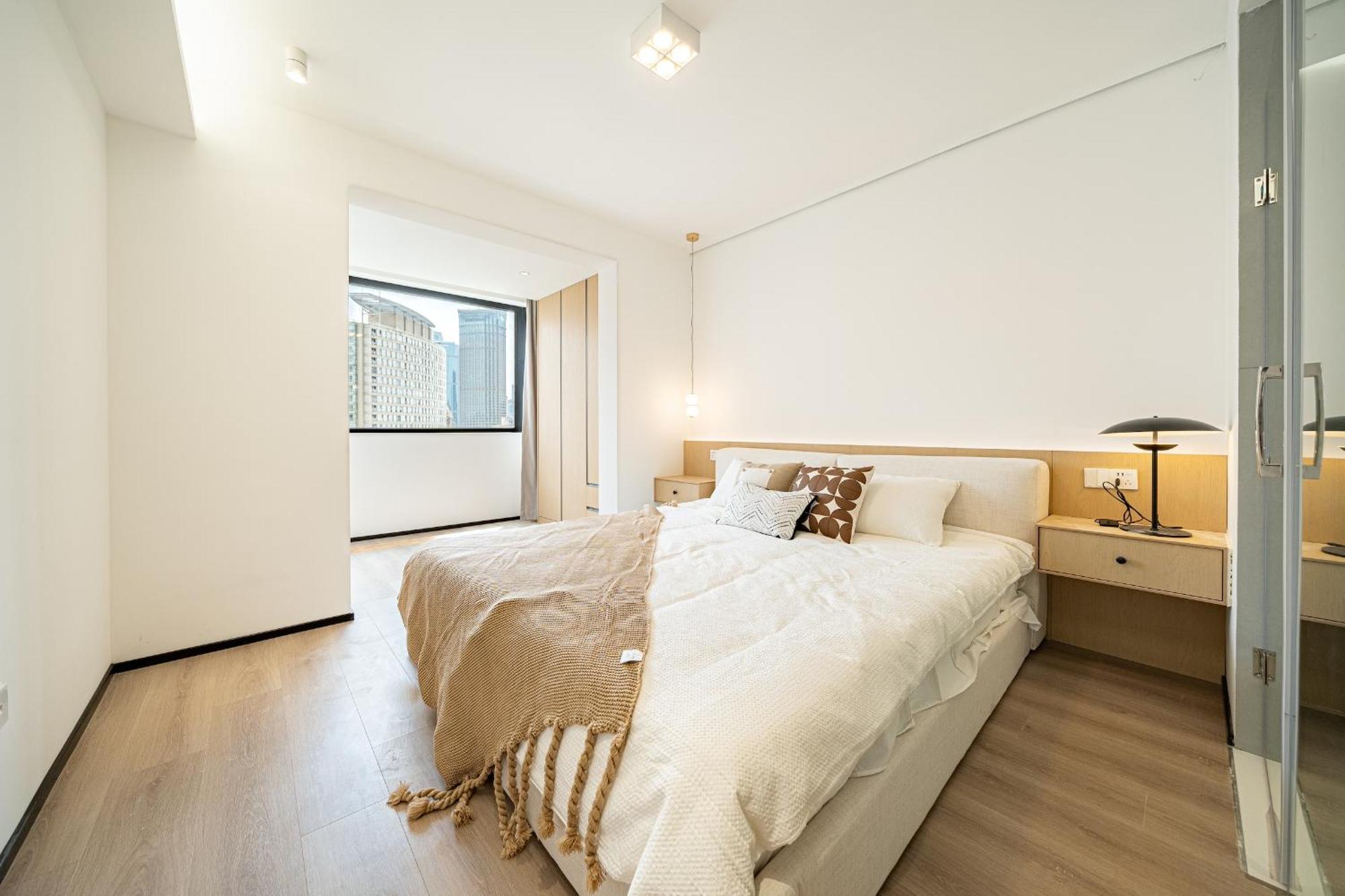 Apartment Modern 3brs Wis Cac&fheating,near Jing'an Temple