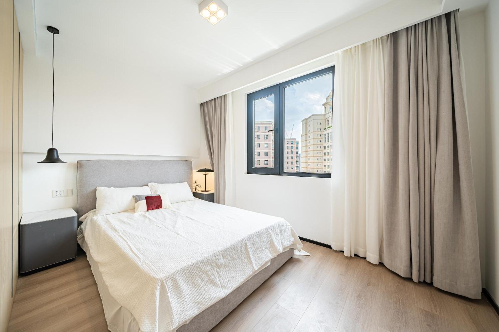 Apartment Modern 3brs Wis Cac&fheating,near Jing'an Temple