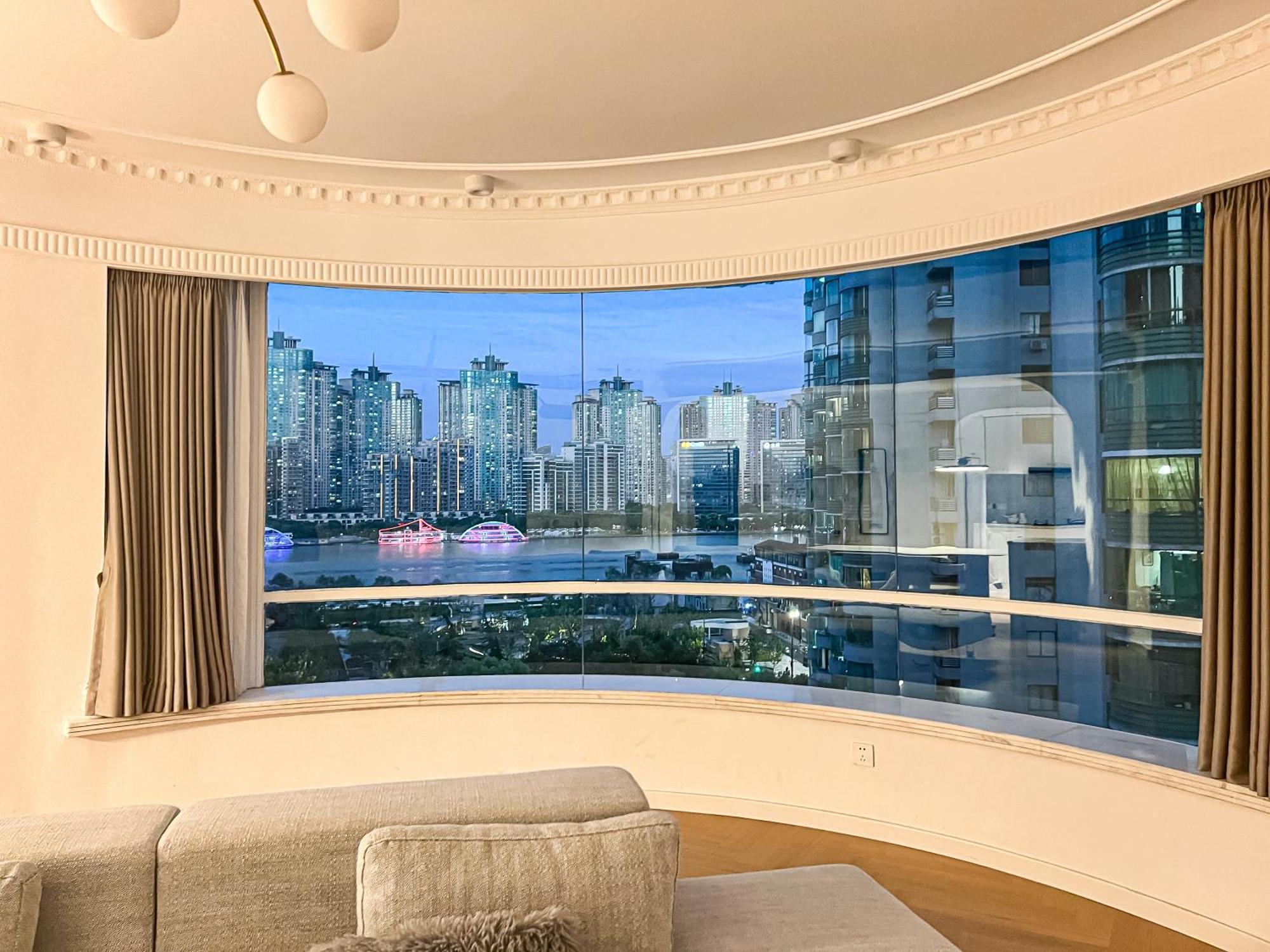 Apartamento Eastern Hub - Bund Branch Simply Luxurious 4 King Beds, Big French Windows With Bund Views