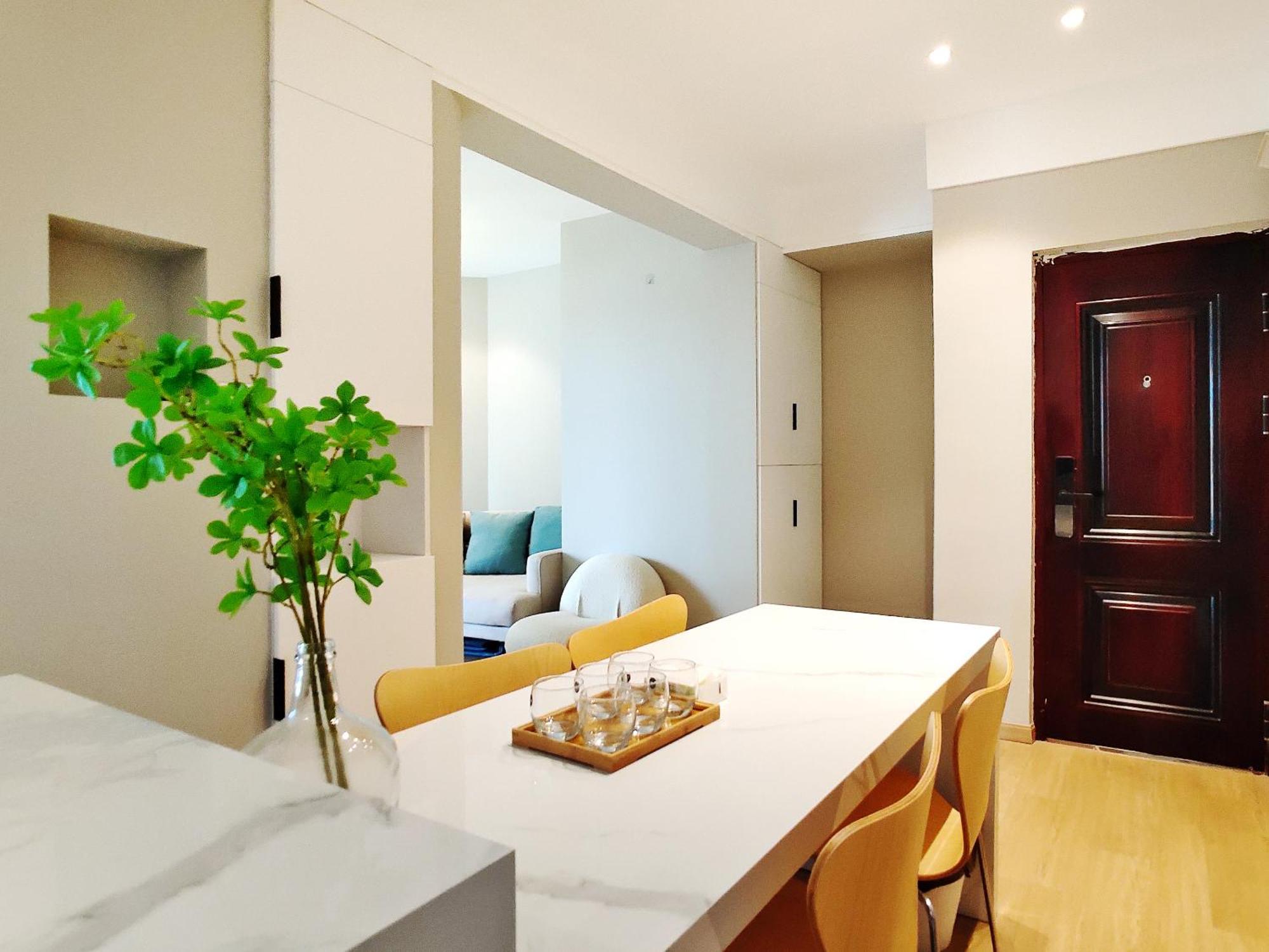 Hills&linghu's River - Side View Suite- Line 4, With Lujiazui Views, Close To Sniec Apartment
