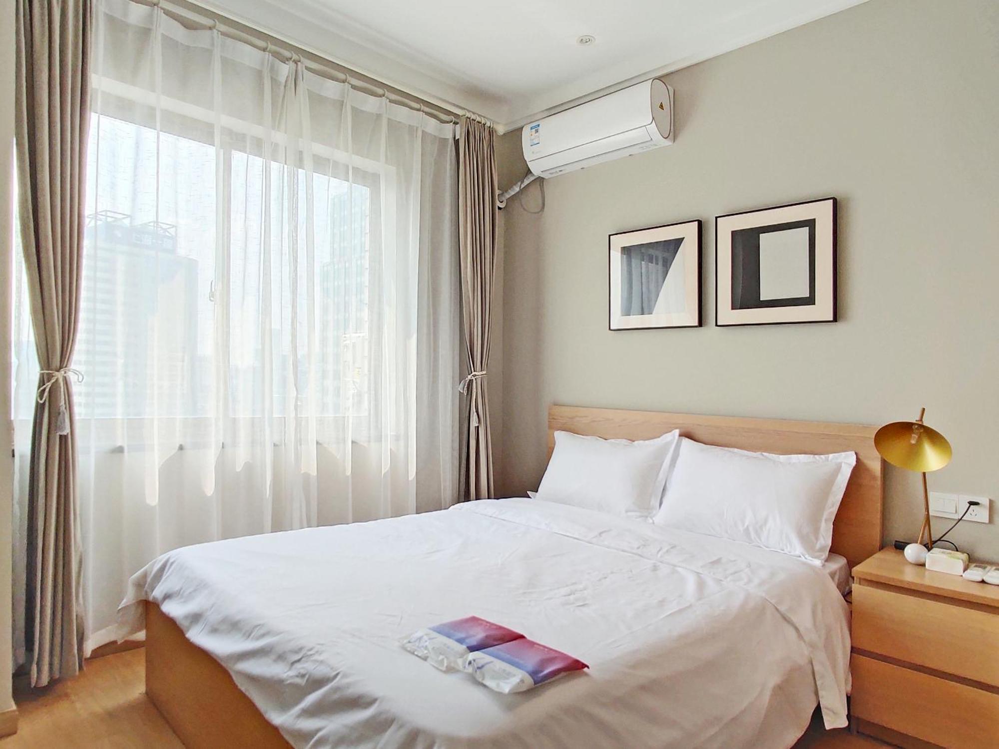 Apartment Hills&linghu's River - Side View Suite- Line 4, With Lujiazui Views, Close To Sniec Shanghai