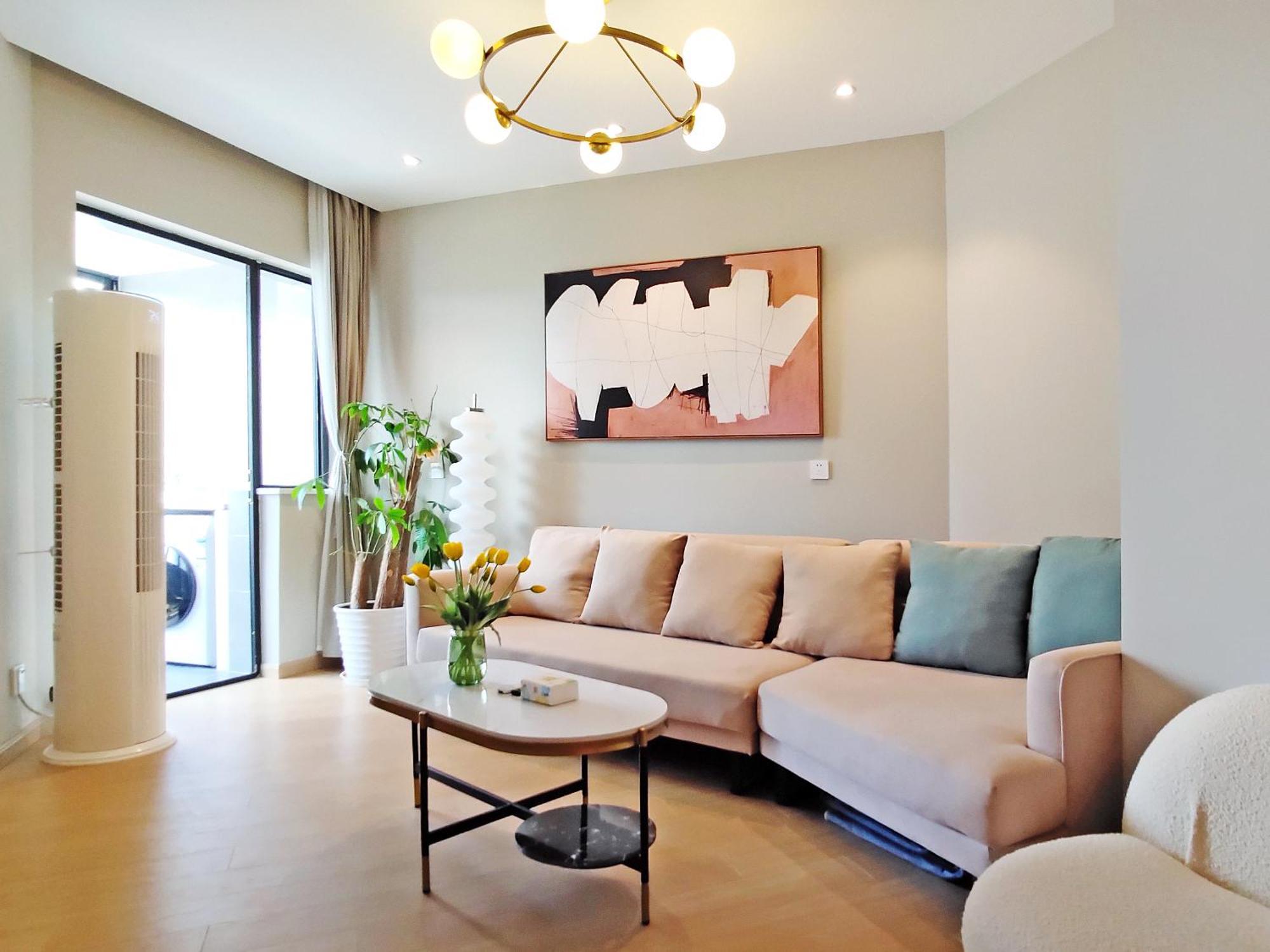 Apartment Hills&linghu's River - Side View Suite- Line 4, With Lujiazui Views, Close To Sniec Shanghai