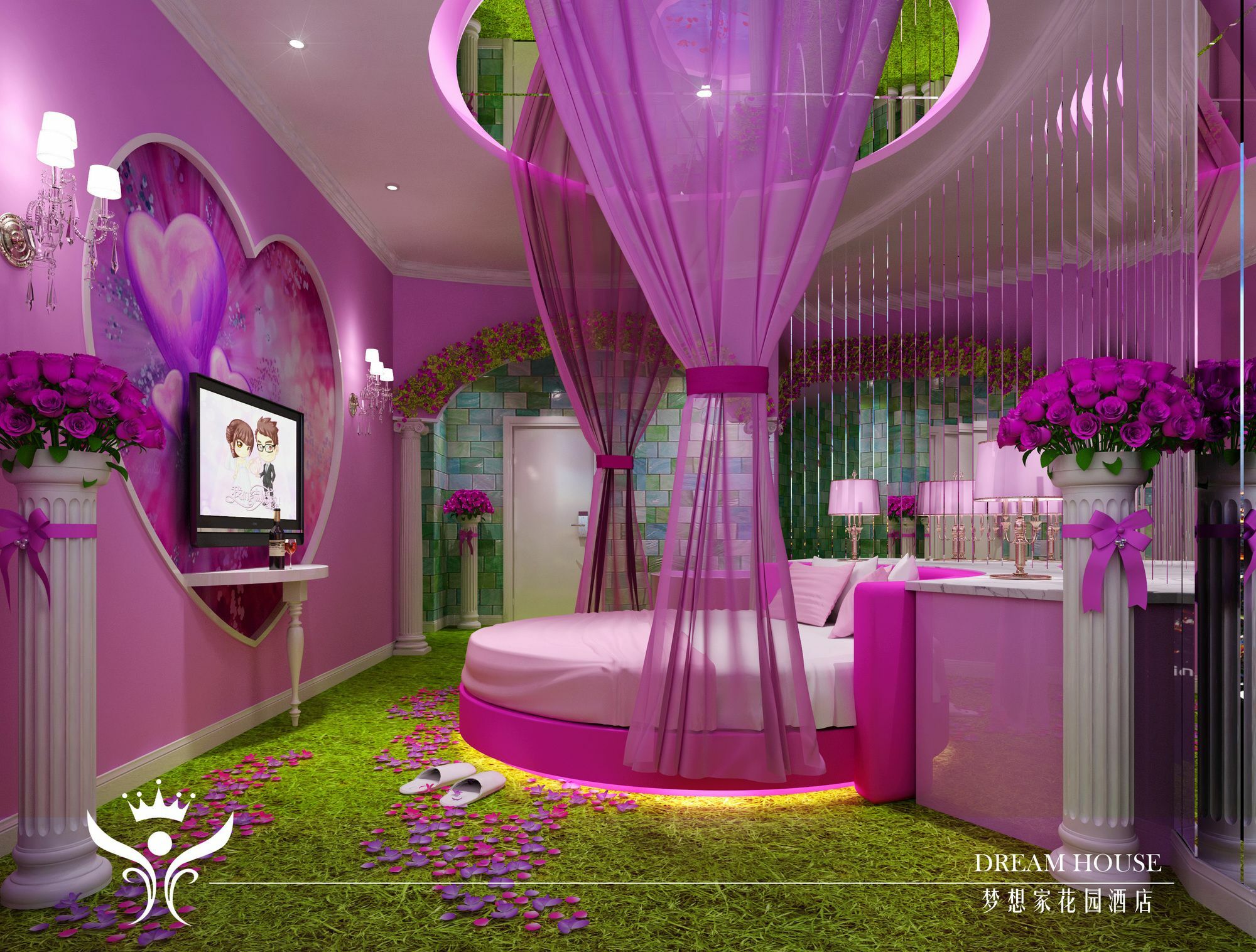 Dreamhouse Theme Love hotel