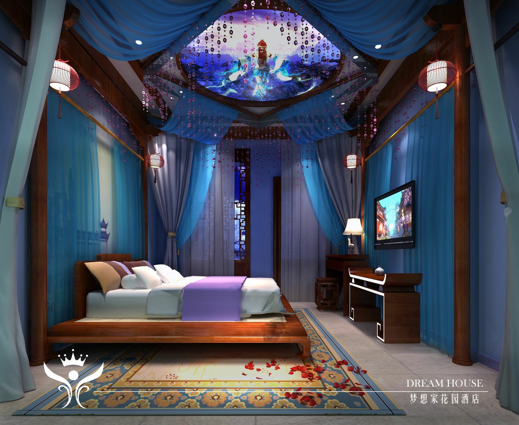 Dreamhouse Theme Love hotel