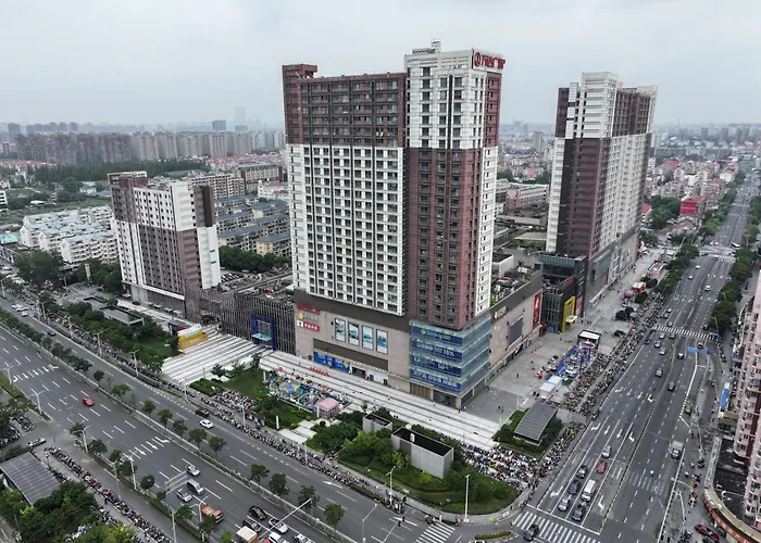 Shanghai Suju Service Apartment Pudong Wanda Plaza Zhoupu Subway Station Branch