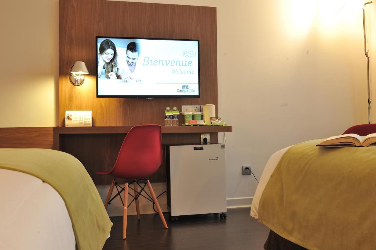Campanile Railway Station And People's Square - 15 Minutes Drive To The Bund Otel Şanghay