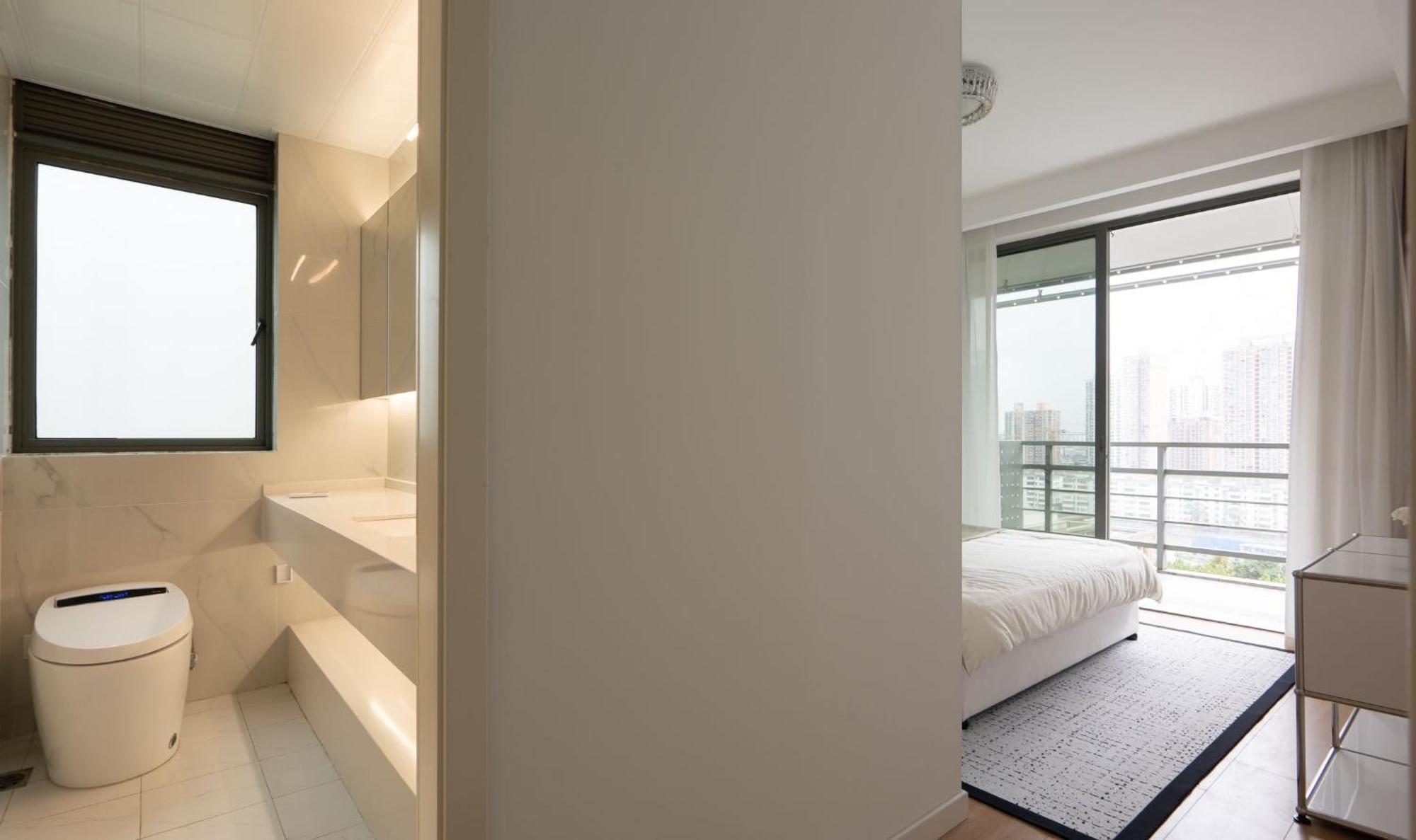 Căn hộ Eastern Hub - Bund Branch Cozy Chic 3bedroom Skyline&shanghai Tower View *