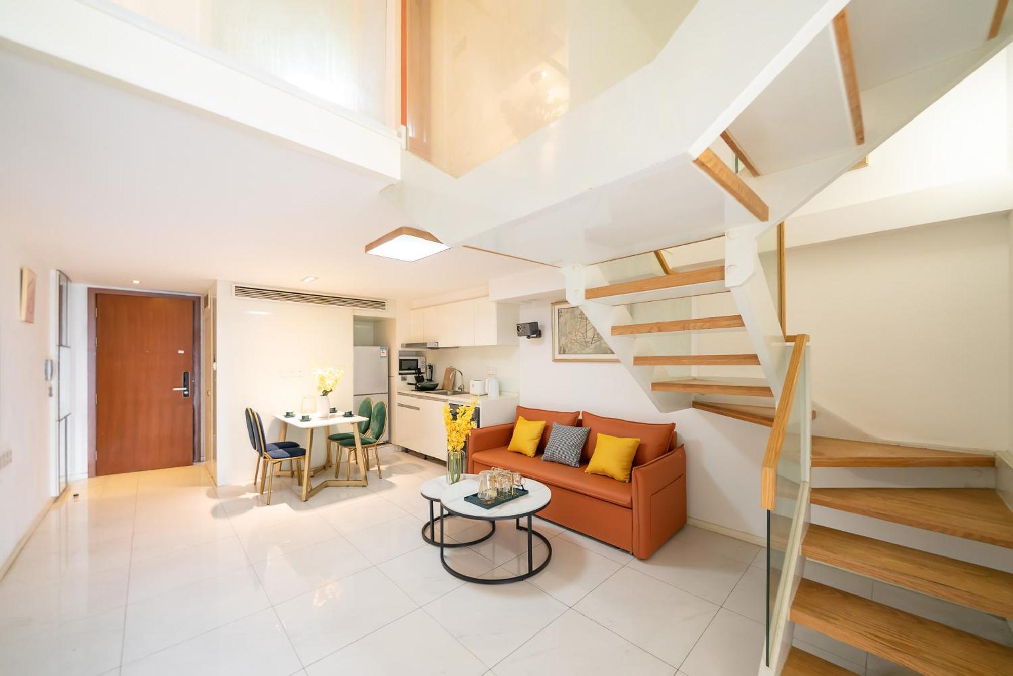 Hills & Wanye Prime Spacious Loft With Multi Near Metro Line 13 And The Bund