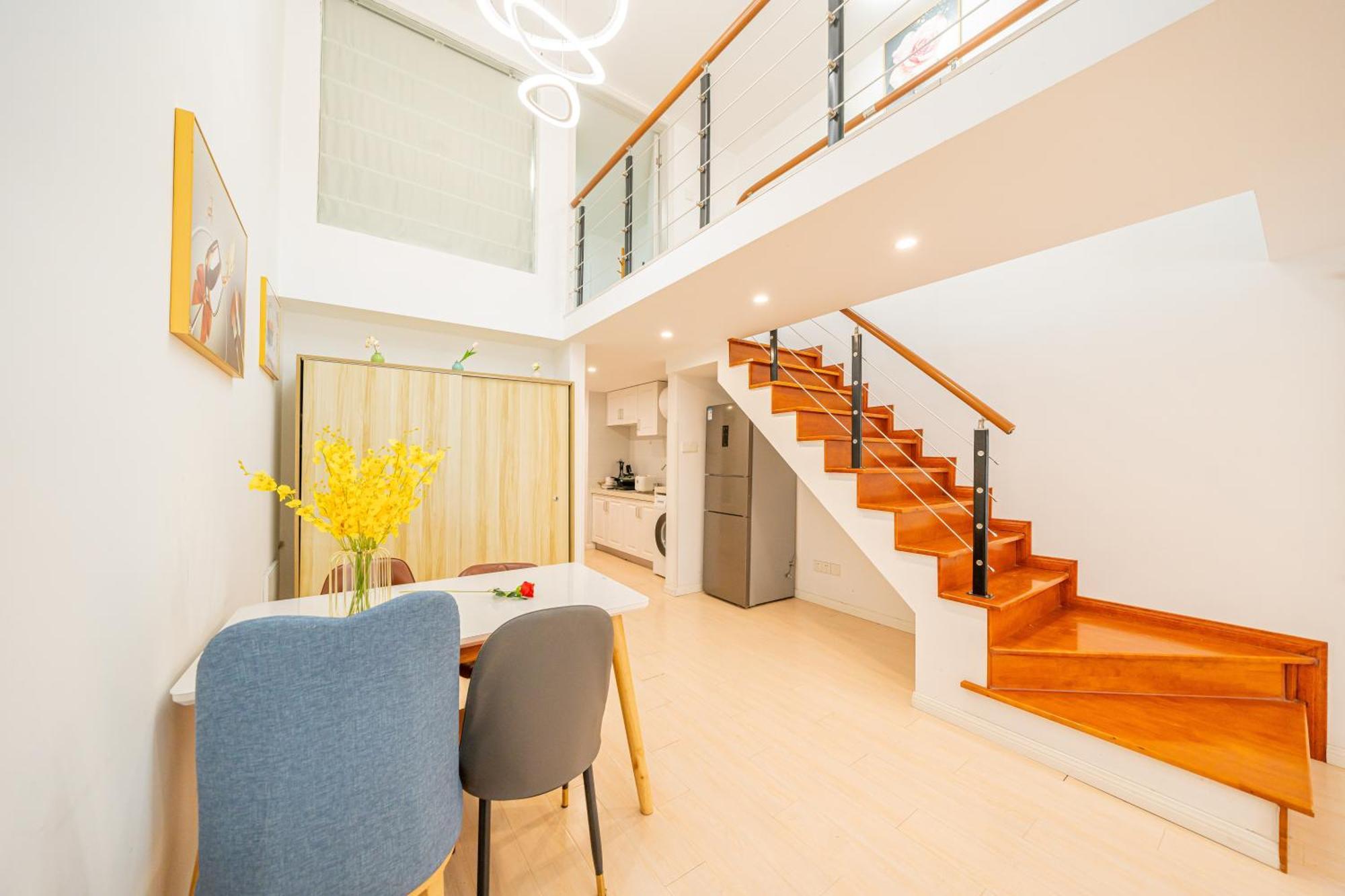 Hills & Freshly Loft Retreat With 17&2 Line Access Near Necc Shanghai