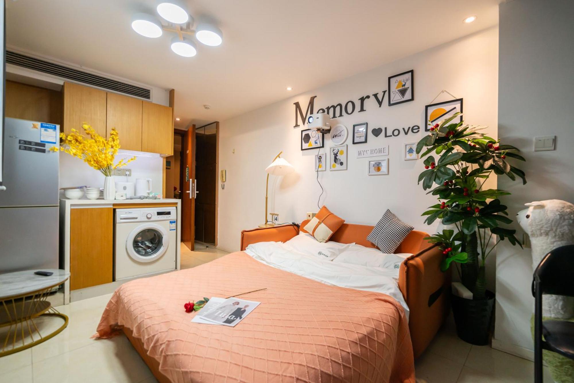 Apartment Hills & Wanye Prime Spacious Loft With Multi Near Metro Line 13 And The Bund *