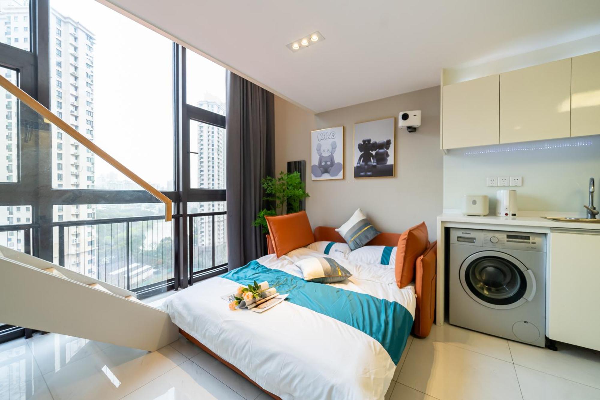 Hills & Wanye Prime Spacious Loft With Multi Near Metro Line 13 And The Bund Apartment
