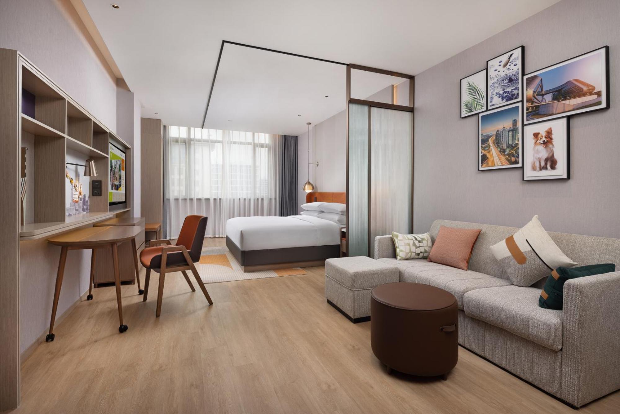 Otel Home2 By Hilton Hongqiao Caohejing Şanghay